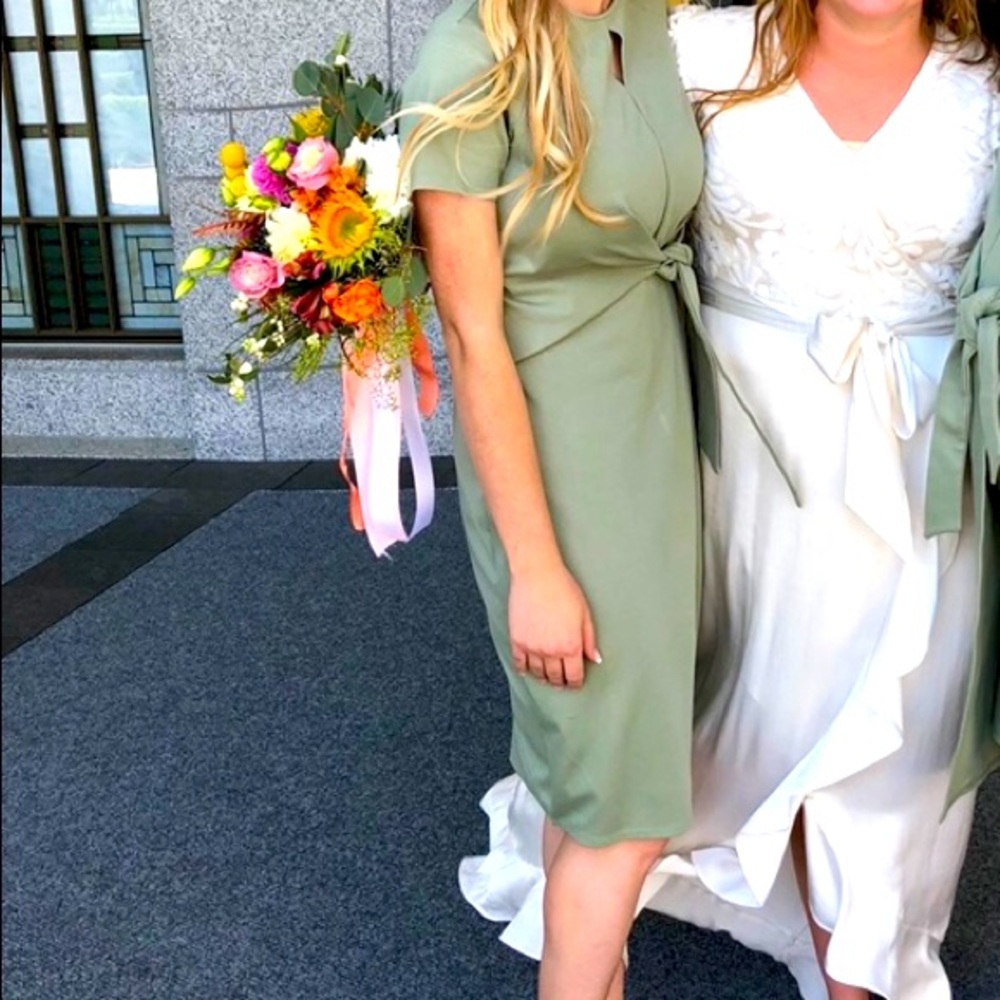 Green dress